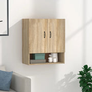 Armadietto a Muro Rovere Sonoma 60x31x70 cm Legno Multistrato 812882