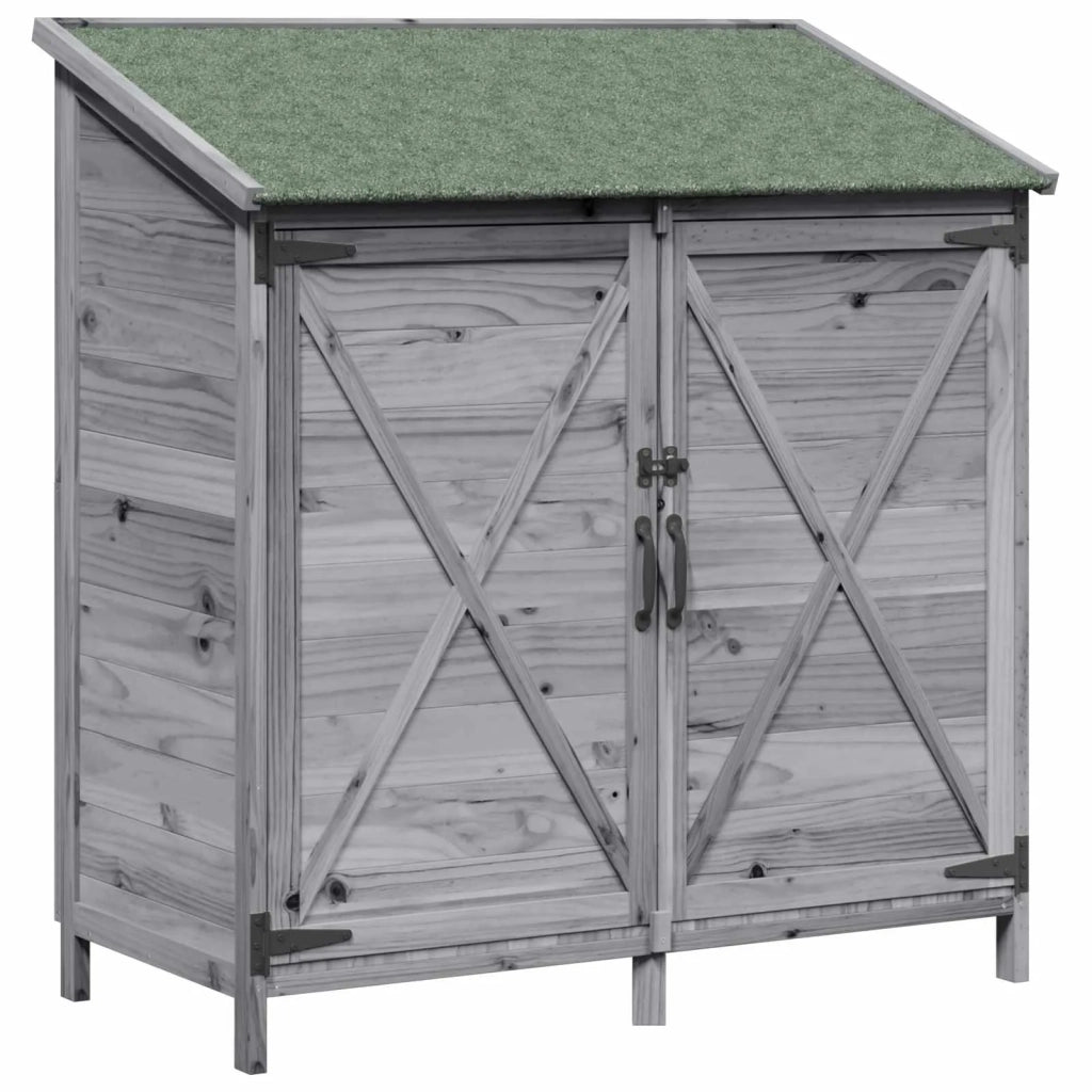 Capanno da Giardino Grigio 106 x 56 x 113,5 cm 42033474