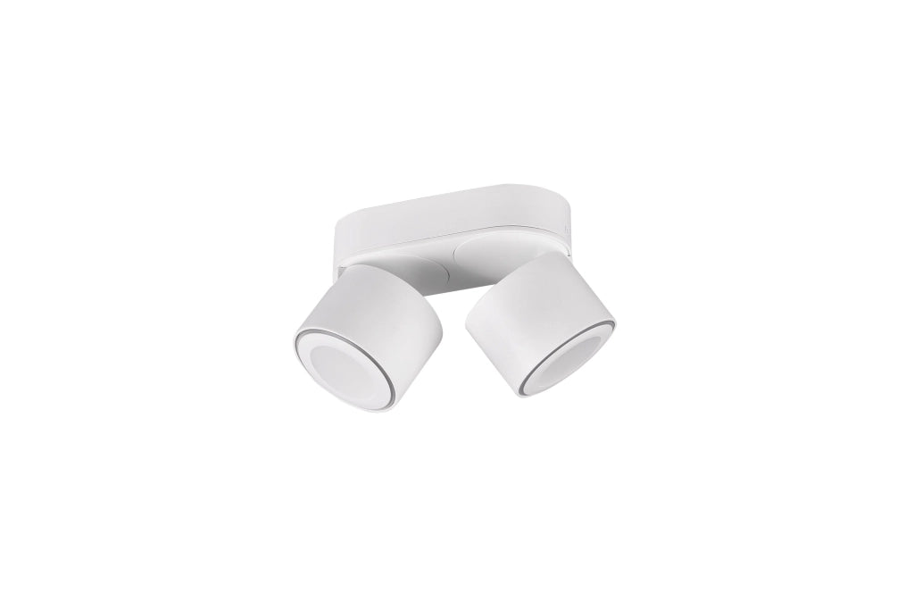 Faretto da Interno a LED in Metallo Bianco Opaco