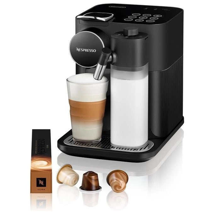De'Longhi EN640.W Gran Lattissima – Macchina da caffe' a capsule Nespresso, 1 L, 19 bar, 1400 W, 9 bevande, colore Bianco