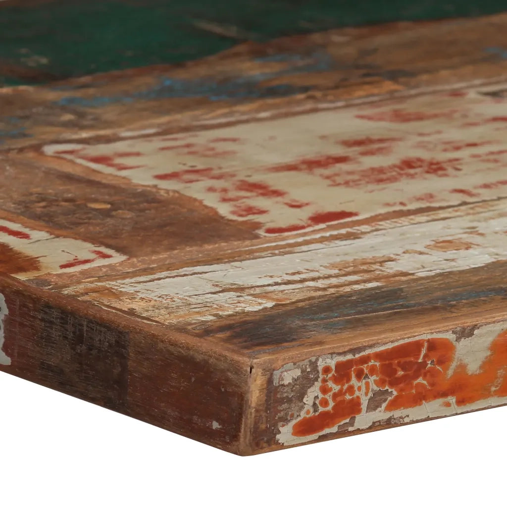 Set da Bar 3 pz in Legno Massello di Recupero Multicolore cod mxl 16569