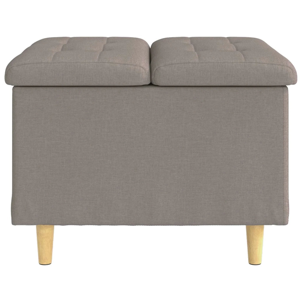 Pouf contenitore con cuscino Talpa 60 x 60 x 45 cm Tessuto