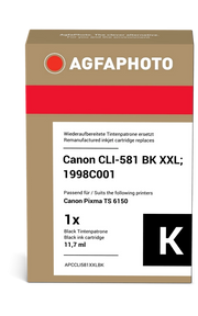 ORIGINAL Agfa Photo Cartuccia d'inchiostro nero APCCLI581XXLBK ~6360 Seiten