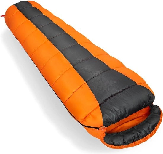 Sacca da campeggio leggera 3 stagioni impermeabile e ultraleggera - peso 1400 g - adatta per adulti - per camping, viaggi, festival - outdoor e indoor.