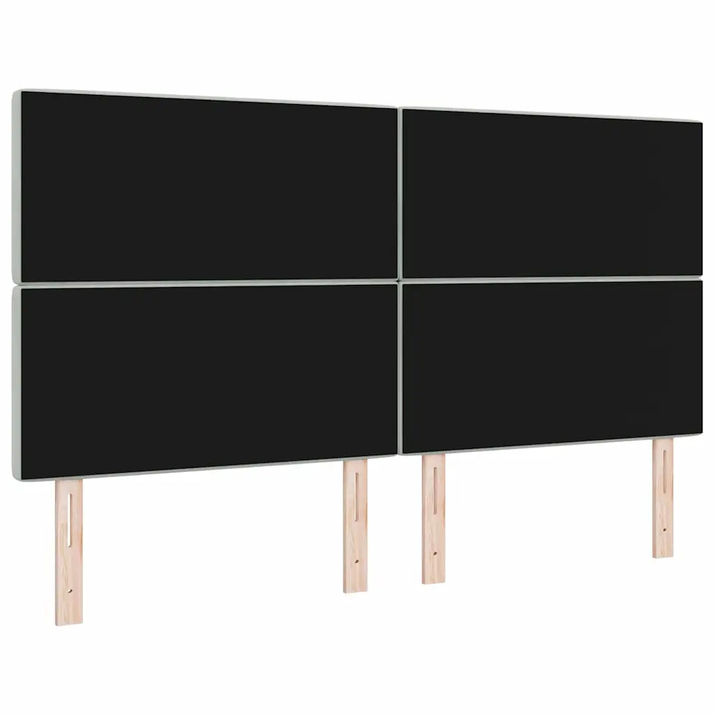 Testiera LED con testiera Grigio chiaro 180 cm Poliestere 3338372