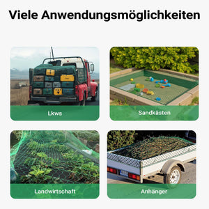 Rete ferma carico per trasporto su rimorchio e container 3 x 6 m Rete di sicurezza