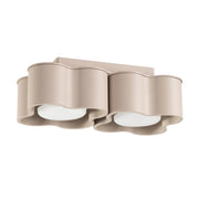 Plafoniera OVIO 2 tortora Gx53
