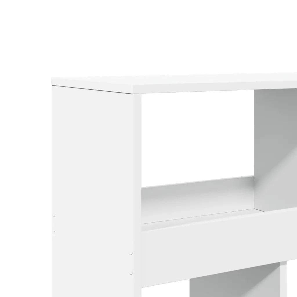 Divisorio Stanza | Paravento | Divisorio Ambienti Bianco 100x33x187,5 cm in Truciolato