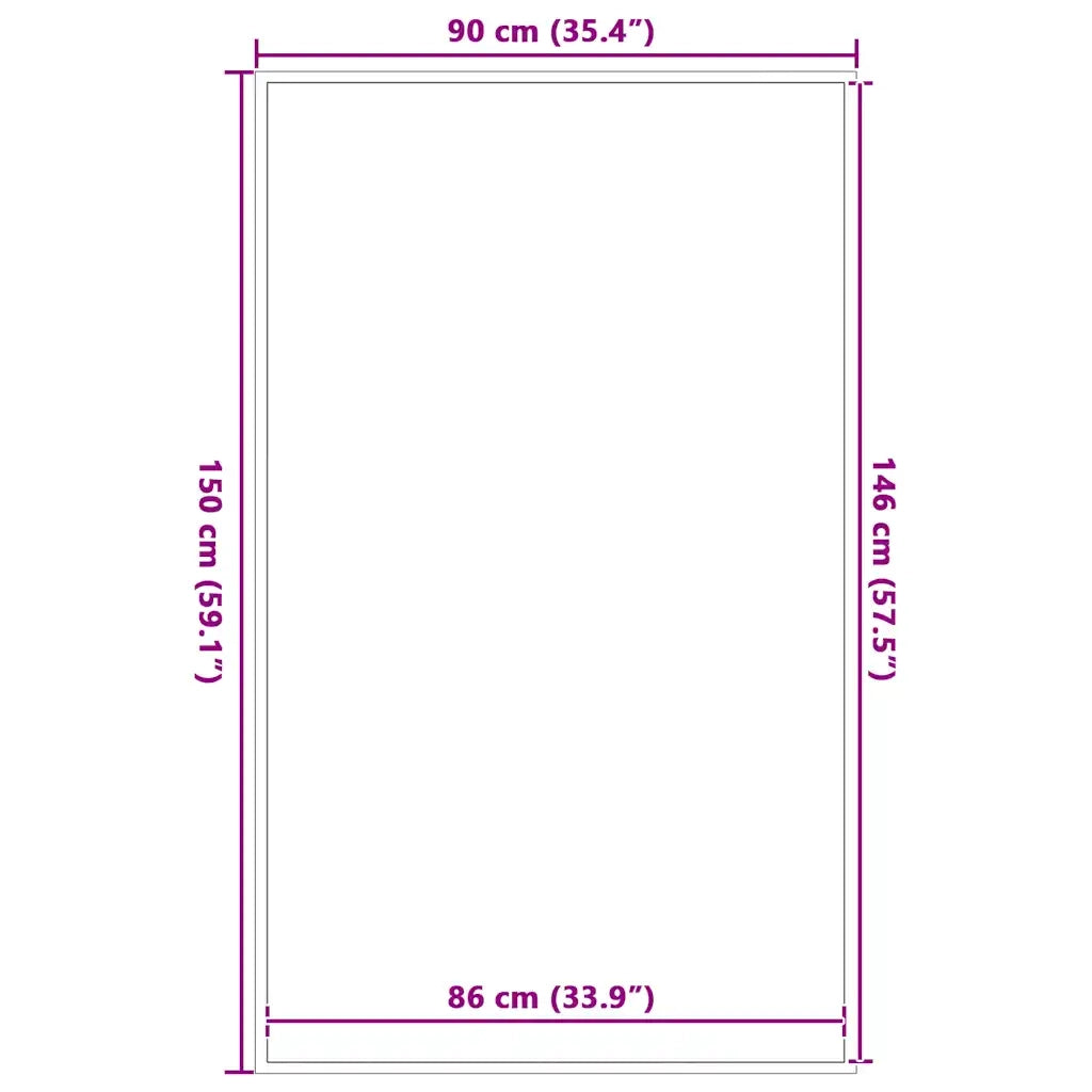 Zerbino Grigio 90x150 cm 4105640