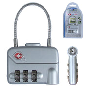 Lucchetto.Mylock.Tsa 3 Cifre Argento 320