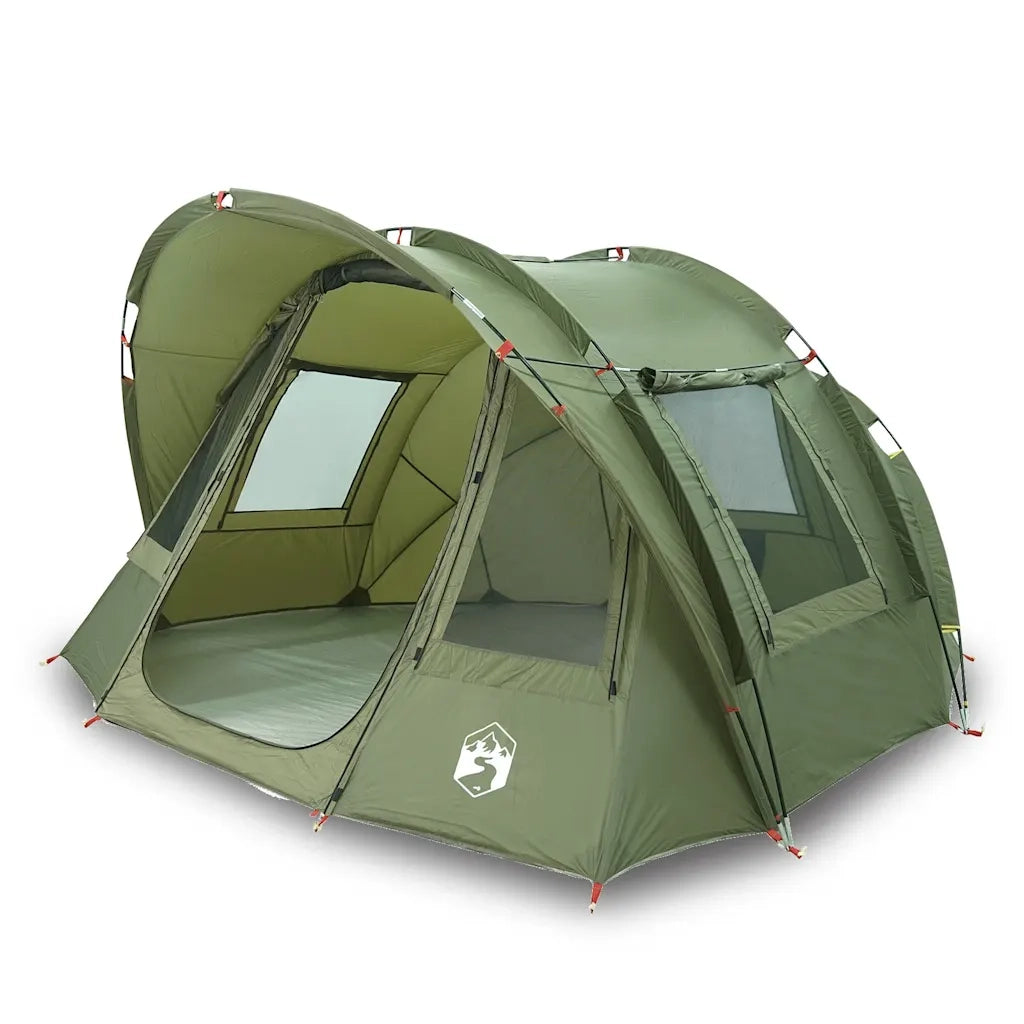 Tenda da Pesca per 2 Persone-Tenda da campeggio Verde Oliva Impermeabile 713563