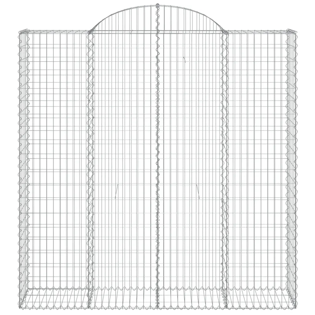 Cesto Gabbione ad Arco 200x50x200/220 cm Ferro Zincato 153500