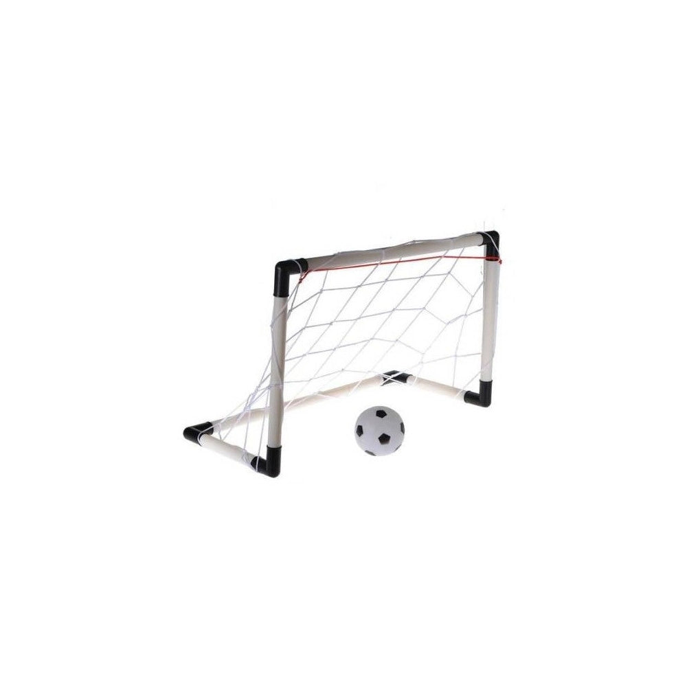 Trade Shop - Rete Da Calcio Calcetto Porta 30x50cm Goal Soccer Con Palla Bambini Sport Gioco -