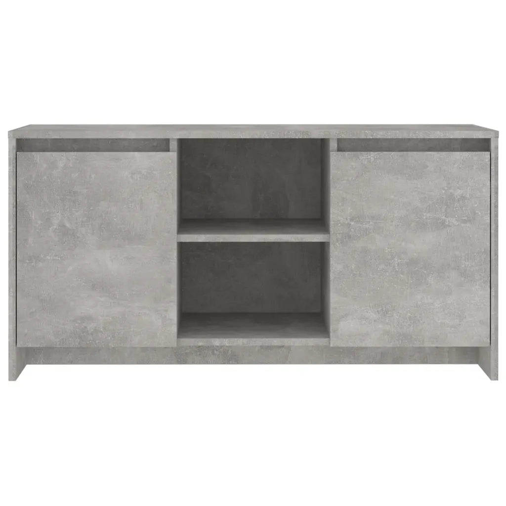 Mobile TV | Armadietto TV | Mobile Porta TV Grigio Cemento 102x37,5x52,5 cm in Truciolato