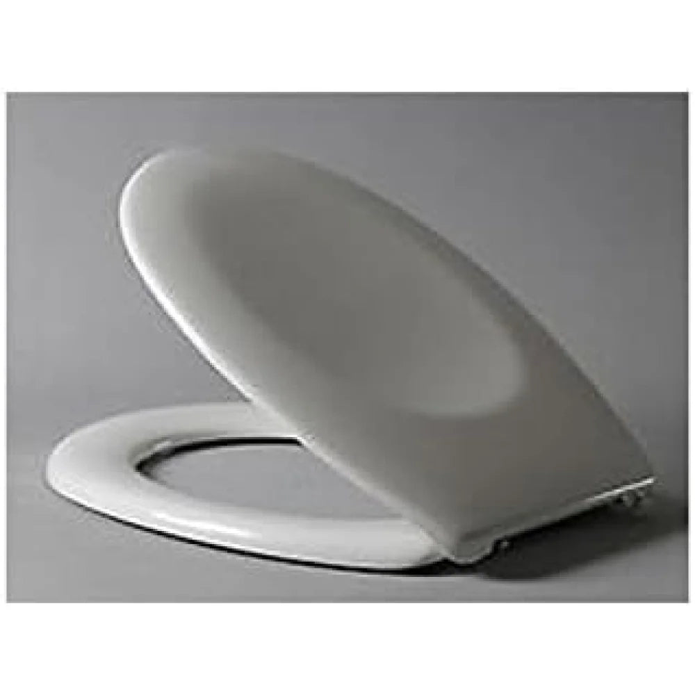 Hamberger baltic88a sedile copri-wc top, bianco, con fissaggi in