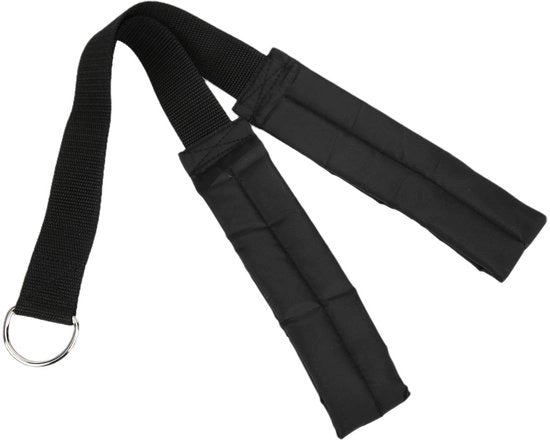 Cavo per Tricipiti - Materiale in Nylon Duraturo - Maniglie con Piastra di Sorreggimento - Allenamento a Casa - Allenamento Muscolare - Potenziamento della Forza di Prendere - Materiale Resistenze allo Sforzo - Cavo per Fitness