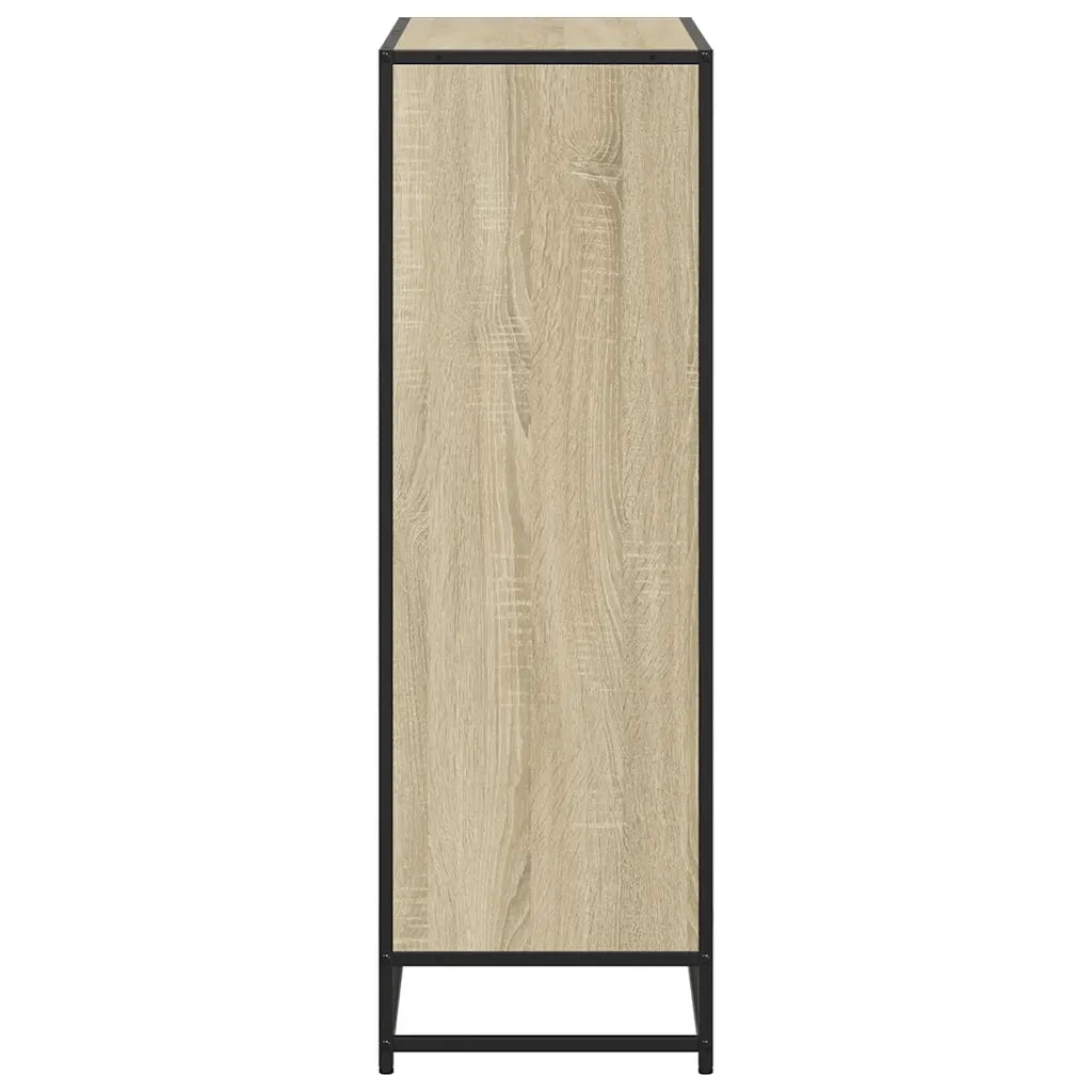 Libreria Rovere Sonoma 80,5x35x107,5 cm in Legno Multistrato