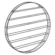 Portabottiglie da parete in ferro nero 80 x 80 x 9 cm per bottiglie Stile moderno Sala da pranzo Cucina Soggiorno