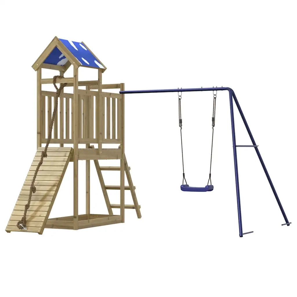 Set da Gioco da Esterno in Legno di Pino Impregnato 3279072