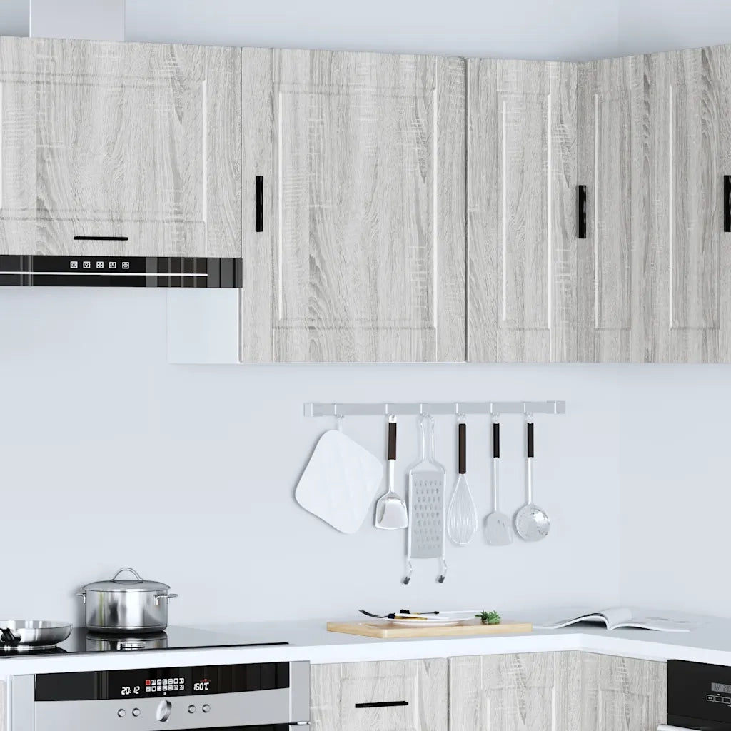 Pensile da Cucina Porto Grigio Sonoma in Legno Multistrato