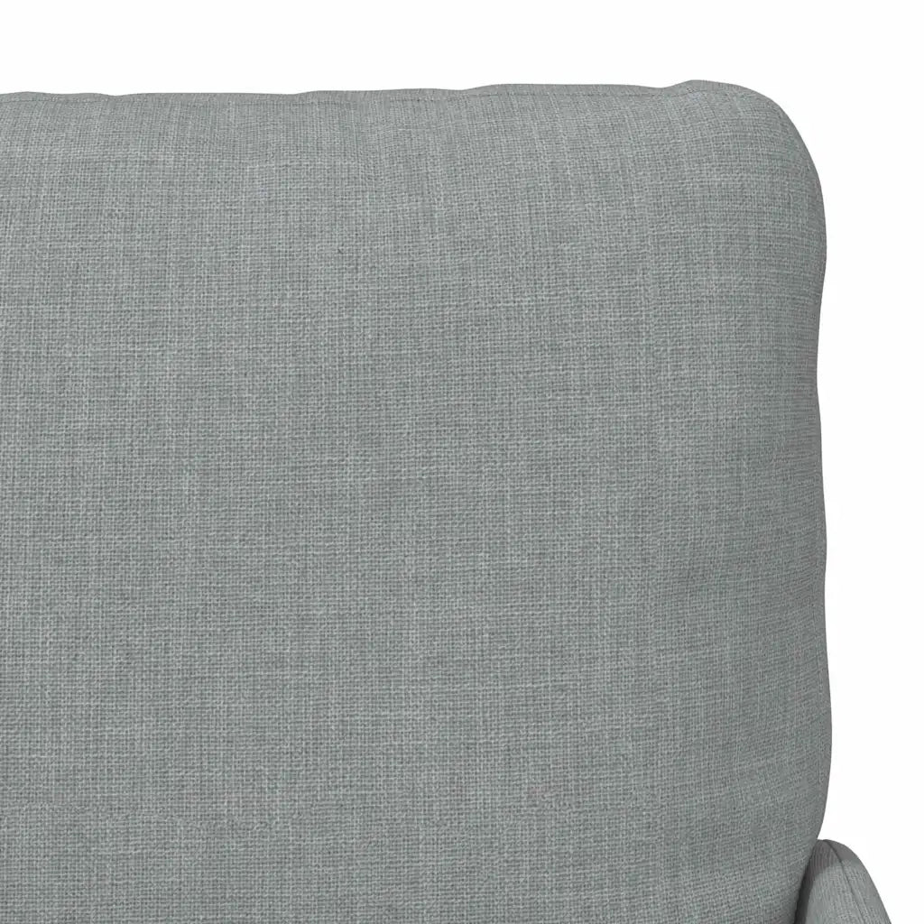 Divani con cuscino 55cm Grigio chiaro Legno compensato