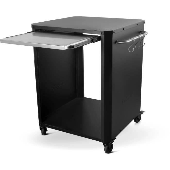 Carrello con tagliere - COZZE - 90300 - Acciaio inox