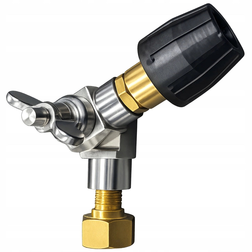 Lancia Regolabile con Ugello Piatto compatibile con Idropulitrice Kärcher HD/HDS – 200 Bar, 90°C, Snodo ±190°