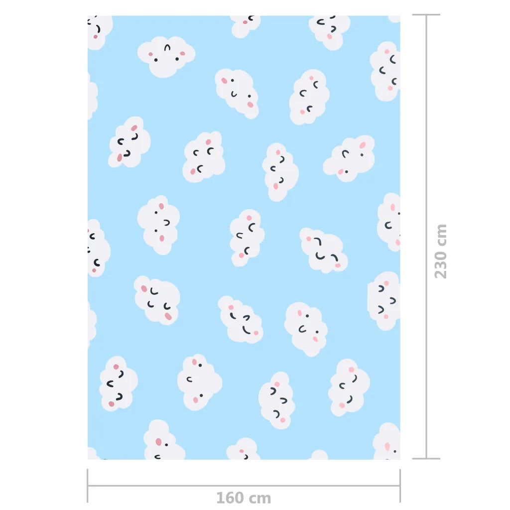Tappeto Stampato Multicolore 160x230 cm in Tessuto 325387