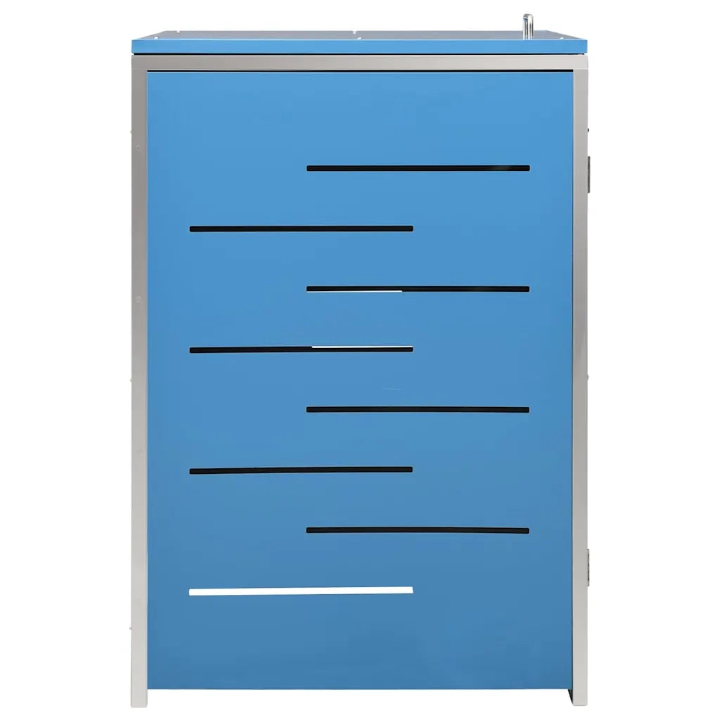 Copribidone per Spazzatura Singolo 69x77,5x115cm Acciaio Inox 149566