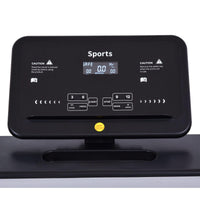 Tapis Roulant Elettrico Pieghevole 500W con Schermo LCD  Nero