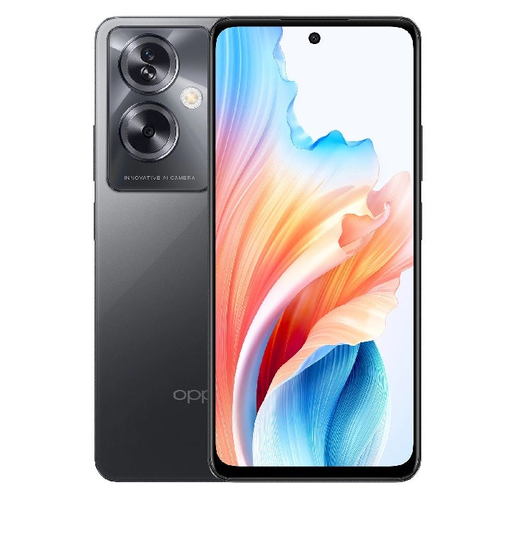 Oppo a79 5g smartphone, ai doppia fotocamera 50+2mp, selfie 8mp, display 6.72” 90hz lcd fhd+, 5000mah, ram 4(esp 1gb/2gb/4gb)+rom 128gb (esp1tb), ipx4, [versione italia], mistery black - OPA795GN-128