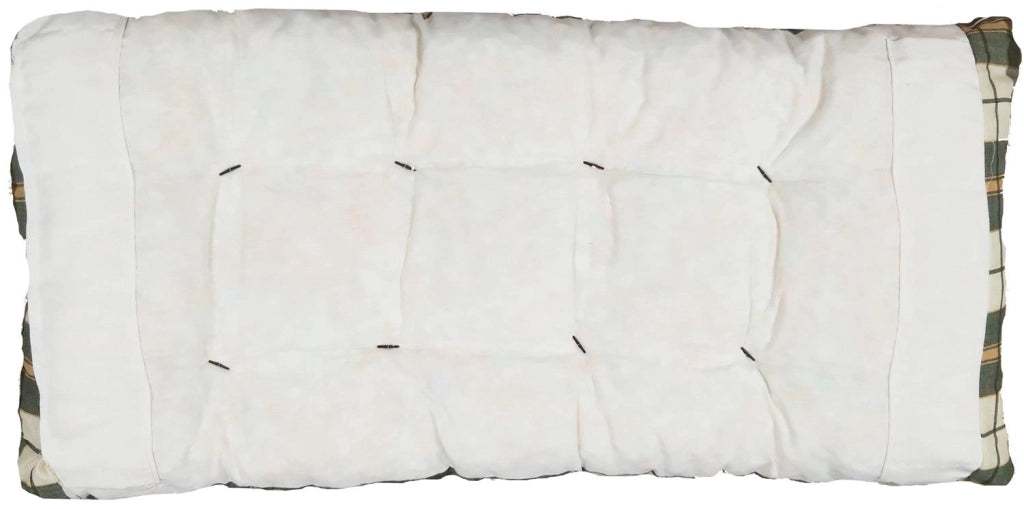 CUSCINO IMBOTTITO VERDE PER RICAMBIO POLTRONA RELAX COMODONA IN LEGNO