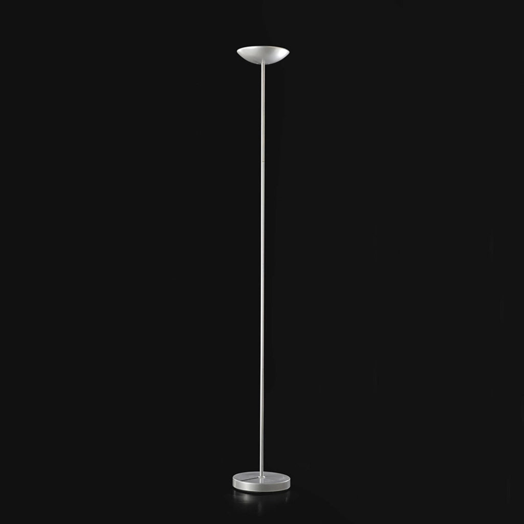 Piantana Contemporanea Metis Metallo Argento 1 Luce