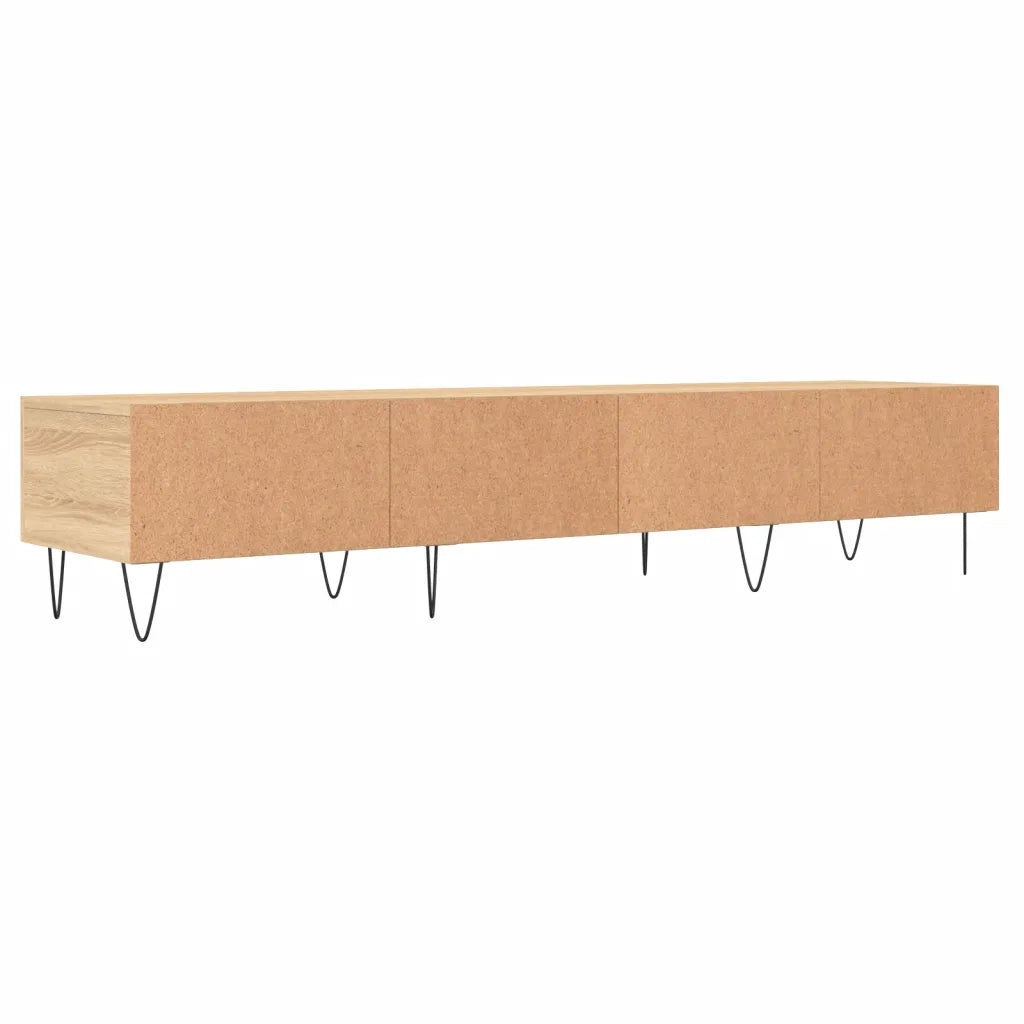 Mobile Porta TV-Mobile per TV-Credenza TV Rovere Sonoma 150x36x30 cm in Legno Multistrato 843106