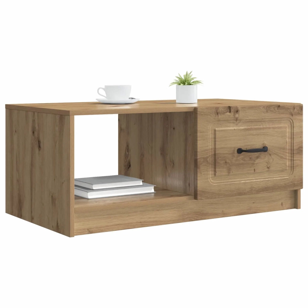 Tavolino da salotto Rovere Artigianale 90 x 50 x 37 cm