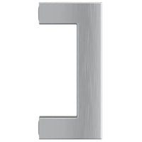 Maniglie per Mobili 20pz Argento 64mm in Acciaio Inox 3203635