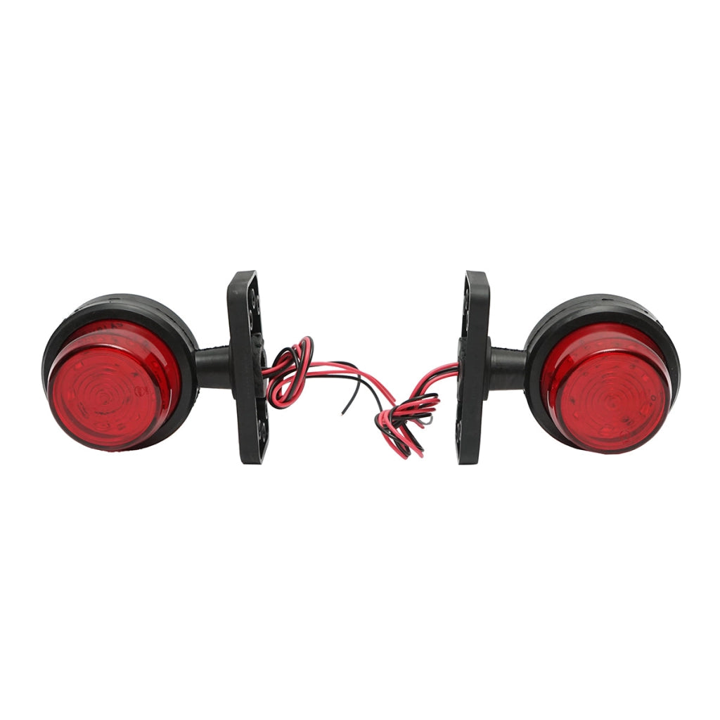 Luce di posizione laterale a LED rotante 12-24 V, giallo-rosso FR0237 Breckner Germany