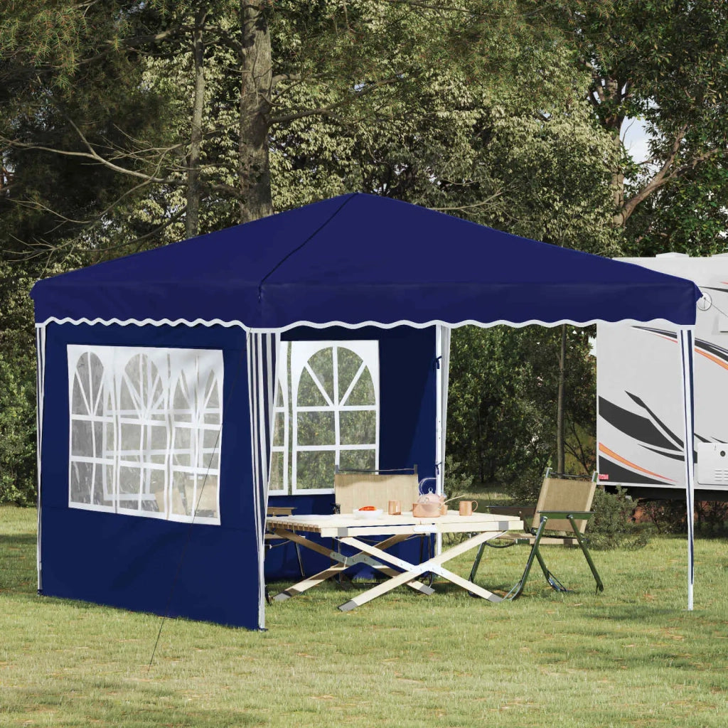 Tenda per feste a pop-up Blu 288 x 288 x 245 cm Tessuto Oxford 42019758