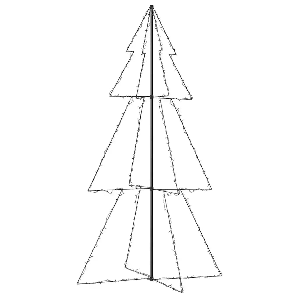 Albero di Natale a Cono 300 LED per Interni Esterni 120x220 cm cod mxl 26193