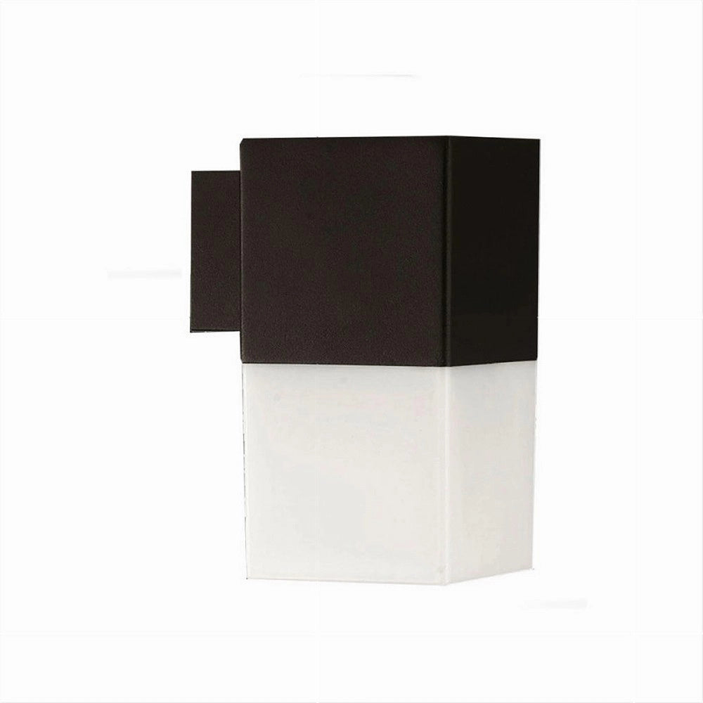 Trade Shop - Applique A Muro Per Esterno Lampada Da Parete In Alluminio Attacco E27 Ip44 B160 - Nero