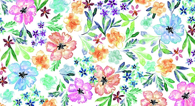 TOVAGLIATO IN PVC FANTASTIK FIORI 1192-1  Rotolo cm.140 (H) x 20 mt (L)