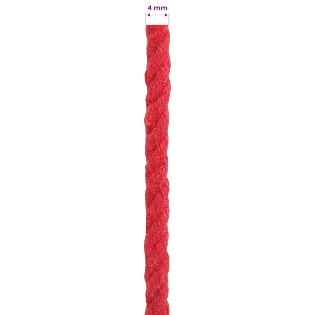 Corda Rosso 0,4 x 0,4 x 25000 cm Cotone 42011895