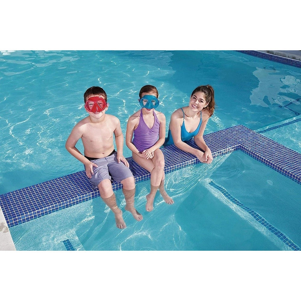 Trade Shop - Maschera Subacquea Bambini Essential Eversea 7-14 Anni 3 Colori Assortiti 22059 -