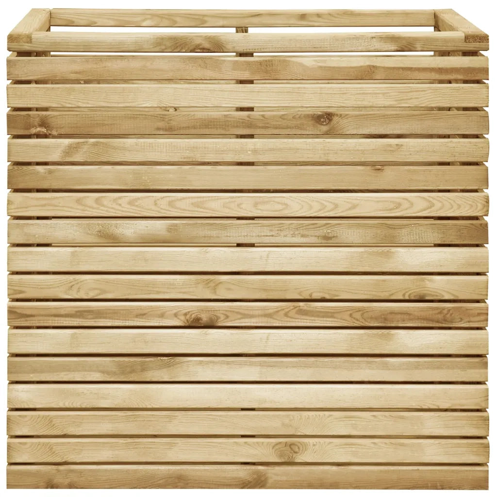 Letto Rialzato 100x50x100 cm in Pino impregnato 49101