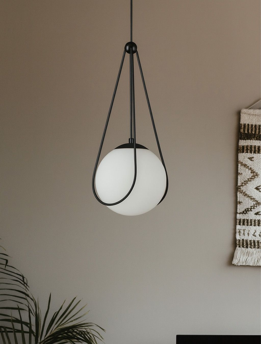 Lampada Da Soffitto APP1792-1CP 20cm Black