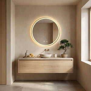 Specchio Led 70cm Mmj Gold