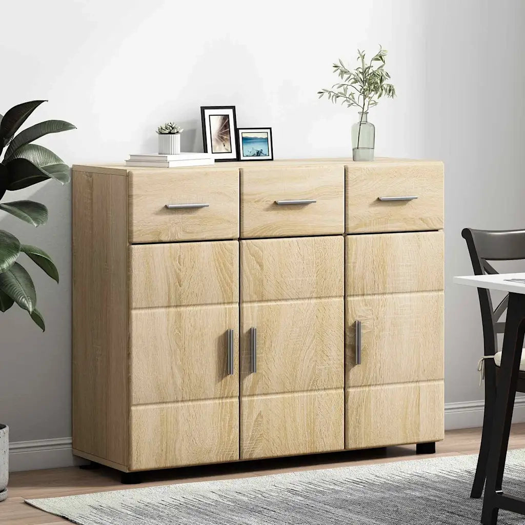 Credenza con porta FLORIN Rovere Sonoma 88,5 x 30,5 x 73 cm 880313