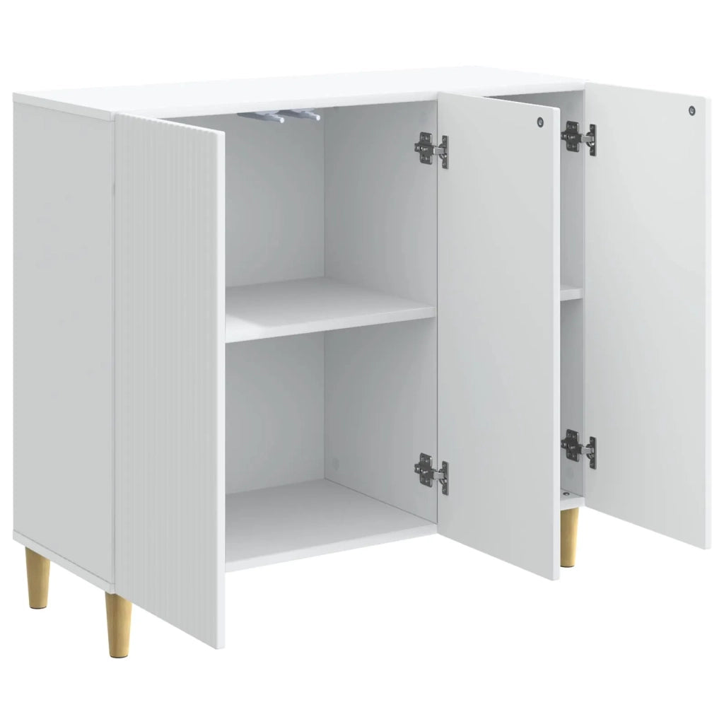 Credenza Bianco 89 x 34,5 x 80 cm Legno ingegnerizzato 894645