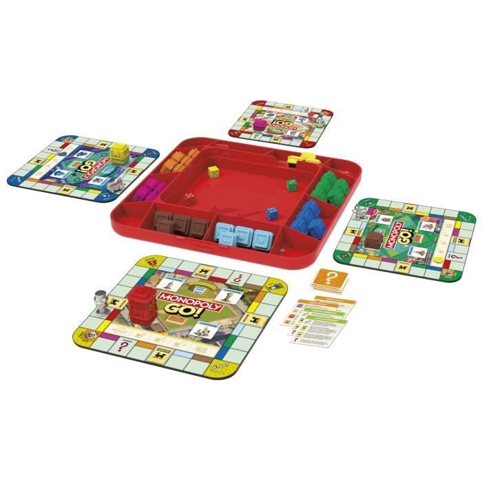 Monopoly Go, Gioco da tavolo da 8 anni, Gioco da tavolo per famiglie