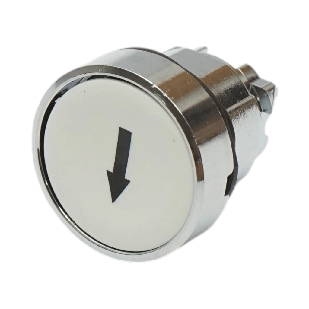 Testa del pulsante di controllo bianca freccia verso l'alto Ø 22mm ZBE Breckner Germany